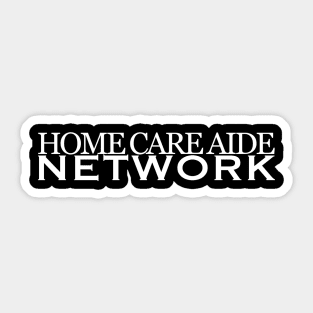 Home Care Aide Network Tee Sticker